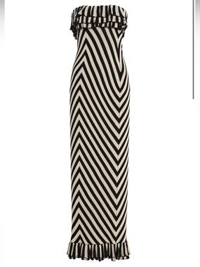posse exclusive theo striped jersey strapless maxi dress Buy Posse Theo Jersey Strapless Maxi Dress - Stripe At 50% Off
